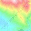 Mapa topográfico Kızıldağ, altitud, relieve