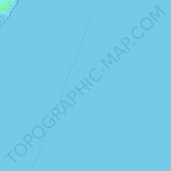 Mapa topográfico Golfe de Fréjus, altitud, relieve