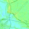 Mapa topográfico Osgodby, altitud, relieve