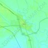 Mapa topográfico Araria, altitud, relieve