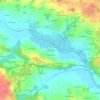 Mapa topográfico Couesnongle, altitud, relieve