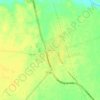 Mapa topográfico Skidmore, altitud, relieve
