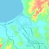 Mapa topográfico Brang Biji, altitud, relieve