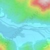 Mapa topográfico Paso Nevado, altitud, relieve