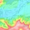 Mapa topográfico Concevreux, altitud, relieve