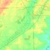 Mapa topográfico Madison Township, altitud, relieve