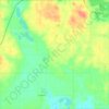 Mapa topográfico Cambria Township, altitud, relieve