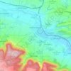 Mapa topográfico Wolkramshausen, altitud, relieve