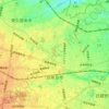 Mapa topográfico Nishitokyo, altitud, relieve