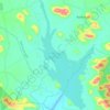 Mapa topográfico The Koilsagar Reservoir, altitud, relieve