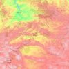 Mapa topográfico 图瓦共和国, altitud, relieve