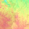 Mapa topográfico Anapu, altitud, relieve