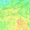 Mapa topográfico Perry Township, altitud, relieve