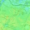 Mapa topográfico Deurne-Zuid, altitud, relieve