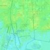 Mapa topográfico Чистяковская роща, altitud, relieve