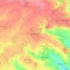 Mapa topográfico Rubempré, altitud, relieve