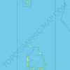 Mapa topográfico Shire of Cocos (Keeling) Islands, altitud, relieve