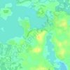 Mapa topográfico Дрисвяты, altitud, relieve