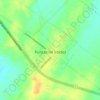 Mapa topográfico Puntas de Valdez, altitud, relieve