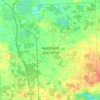 Mapa topográfico Northfield Township, altitud, relieve