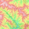 Mapa topográfico 木座藏族乡, altitud, relieve