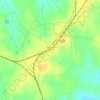 Mapa topográfico Camak, altitud, relieve