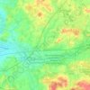 Mapa topográfico 27367, altitud, relieve
