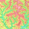 Mapa topográfico 66919, altitud, relieve