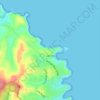 Mapa topográfico Lilli Pilli, altitud, relieve