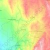Mapa topográfico Light Regional Council, altitud, relieve