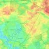 Mapa topográfico Советский район, altitud, relieve