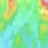 Mapa topográfico Saumane, altitud, relieve
