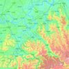 Mapa topográfico 合江县, altitud, relieve