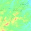 Mapa topográfico Sítio Novo do Tocantins, altitud, relieve