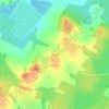 Mapa topográfico Терехи, altitud, relieve