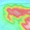 Mapa topográfico Ботанічна пам'ятка природи «Лиса Гора» і «Гора Сипуха», altitud, relieve