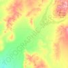 Mapa topográfico Windorah, altitud, relieve
