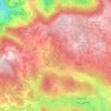 Mapa topográfico Пеар, altitud, relieve