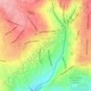 Mapa topográfico Kavaklı Mahallesi, altitud, relieve
