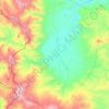 Mapa topográfico دهستان مرگور, altitud, relieve