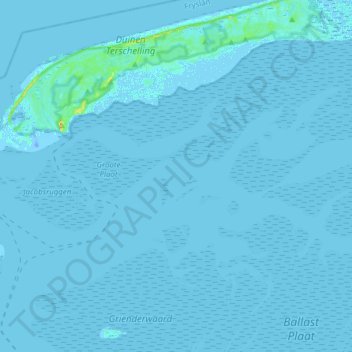 Mapa topográfico Formerum, altitud, relieve