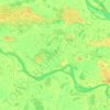 Mapa topográfico сельское поселение Сингапай, altitud, relieve