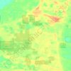 Mapa topográfico Boolgun, altitud, relieve