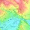 Mapa topográfico Dobšice, altitud, relieve