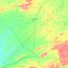 Mapa topográfico Sertânia, altitud, relieve