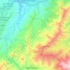 Mapa topográfico Parroquia Chiquinquirá, altitud, relieve