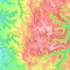 Mapa topográfico Dural, altitud, relieve