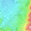 Mapa topográfico La Boisserie, altitud, relieve