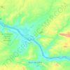 Mapa topográfico Belo Monte, altitud, relieve