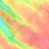 Mapa topográfico Les Ifs, altitud, relieve